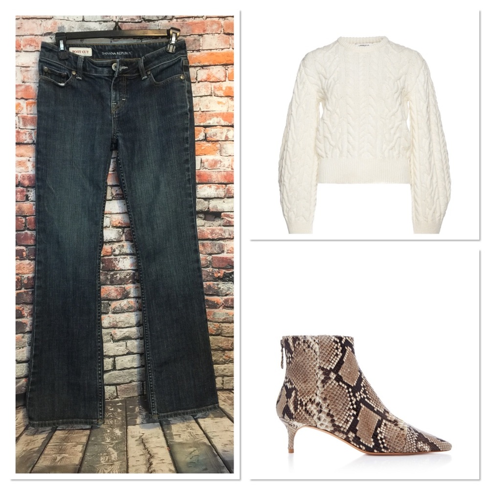 Banana Republic Boot Cut Jeans